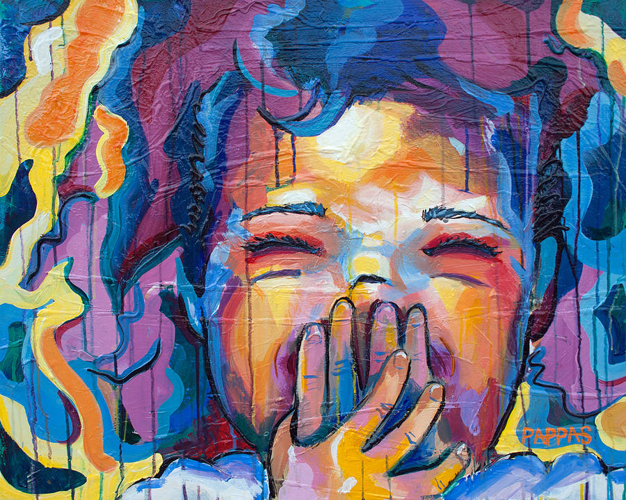 Julia Pappas painting